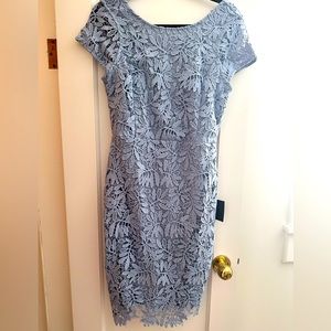 Lulus never worn light blue dress. Size large!
